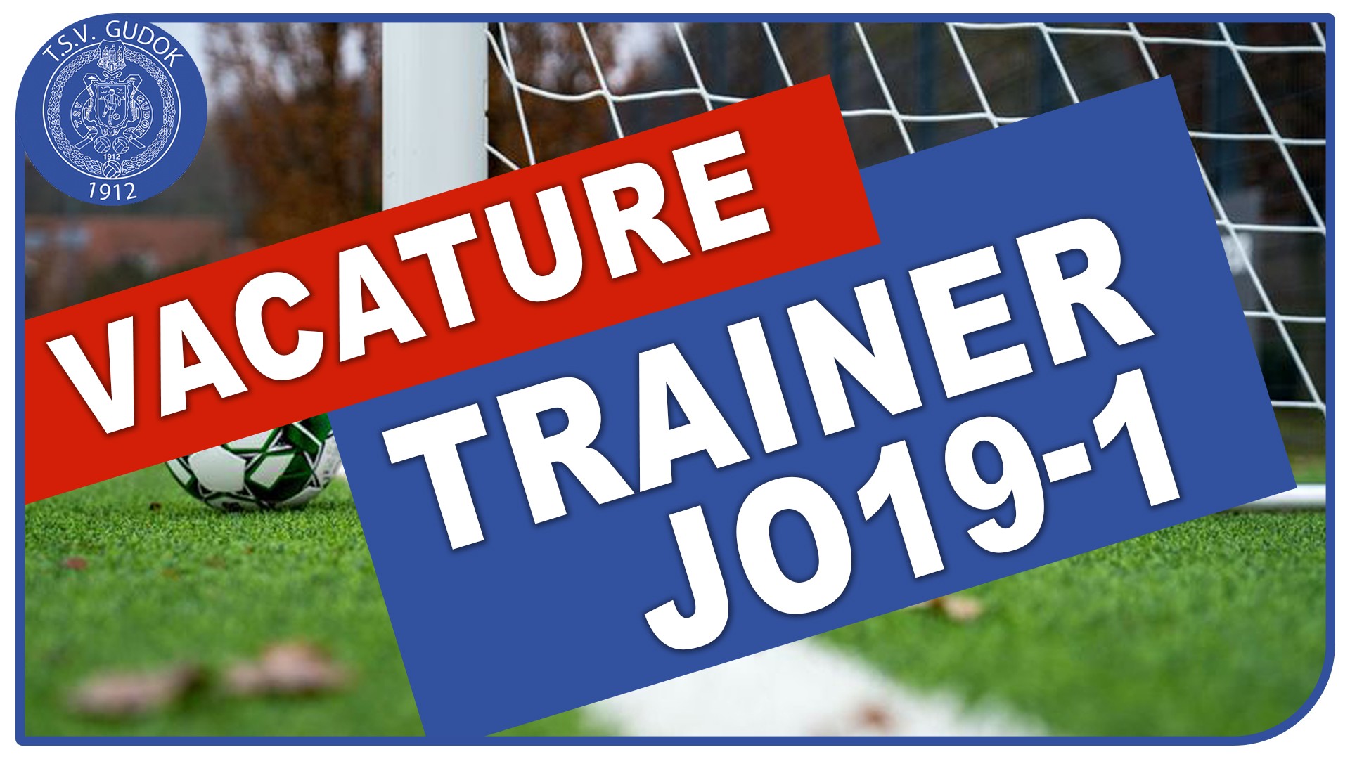 Trainer gezocht voor JO19-1