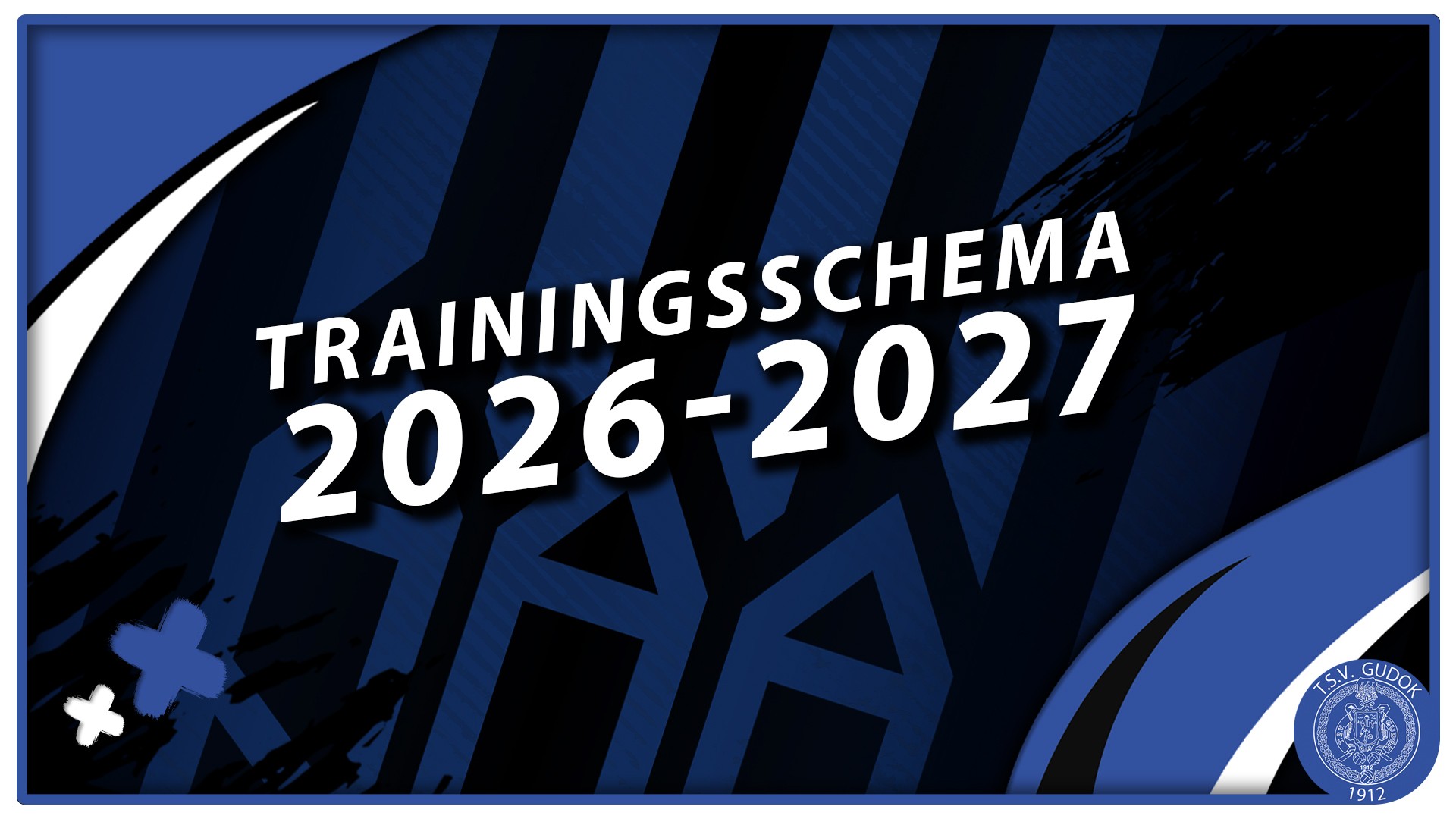 Trainingsschema voor seizoen 2026-2027.